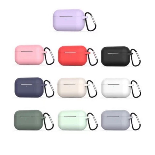 Ốp, Bao đựng AirPods Pro silicon mỏng màu