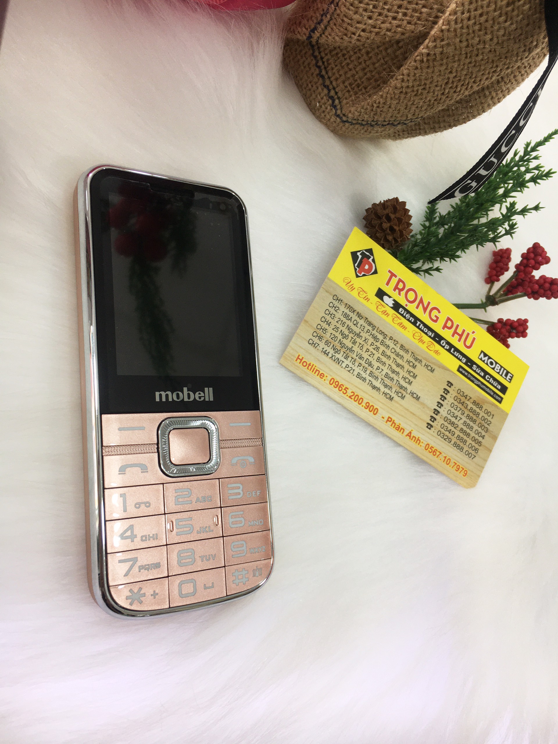 Điện thoại Mobell M389 mới fullbox