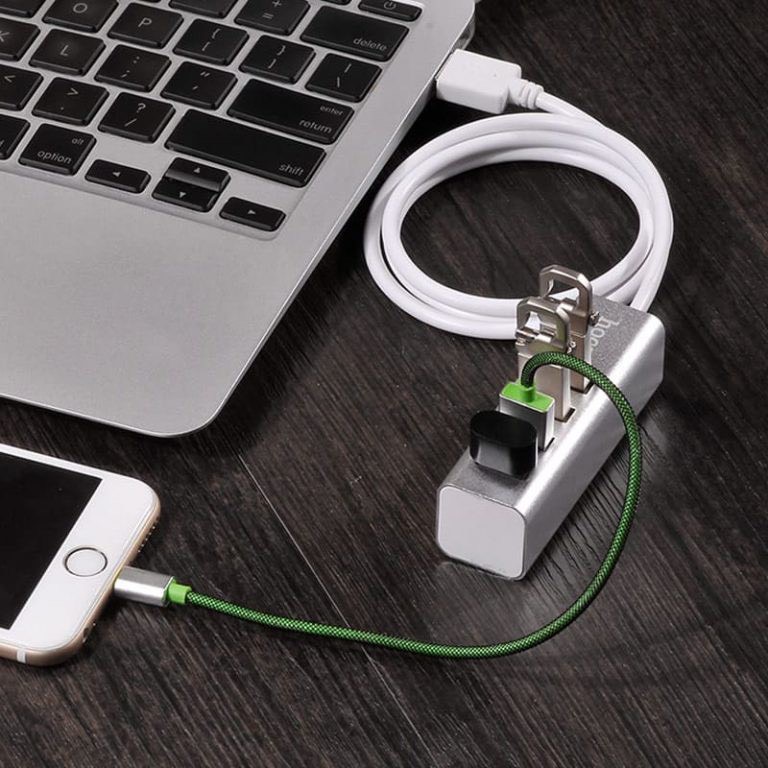 Hub chia 1usb ra 4 cổng usb 2.0 Hoco HB1