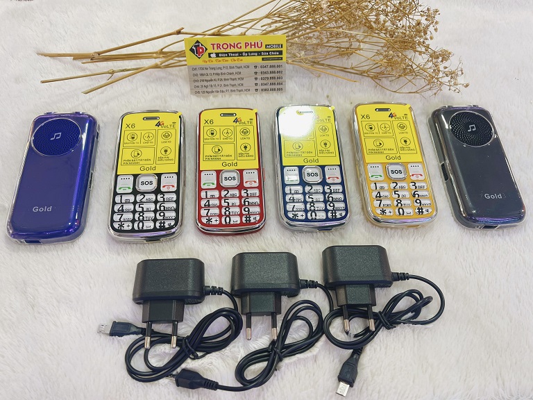 Điện thoại cho người già Good X6 pro 4G - Sóng 4G chuẩn