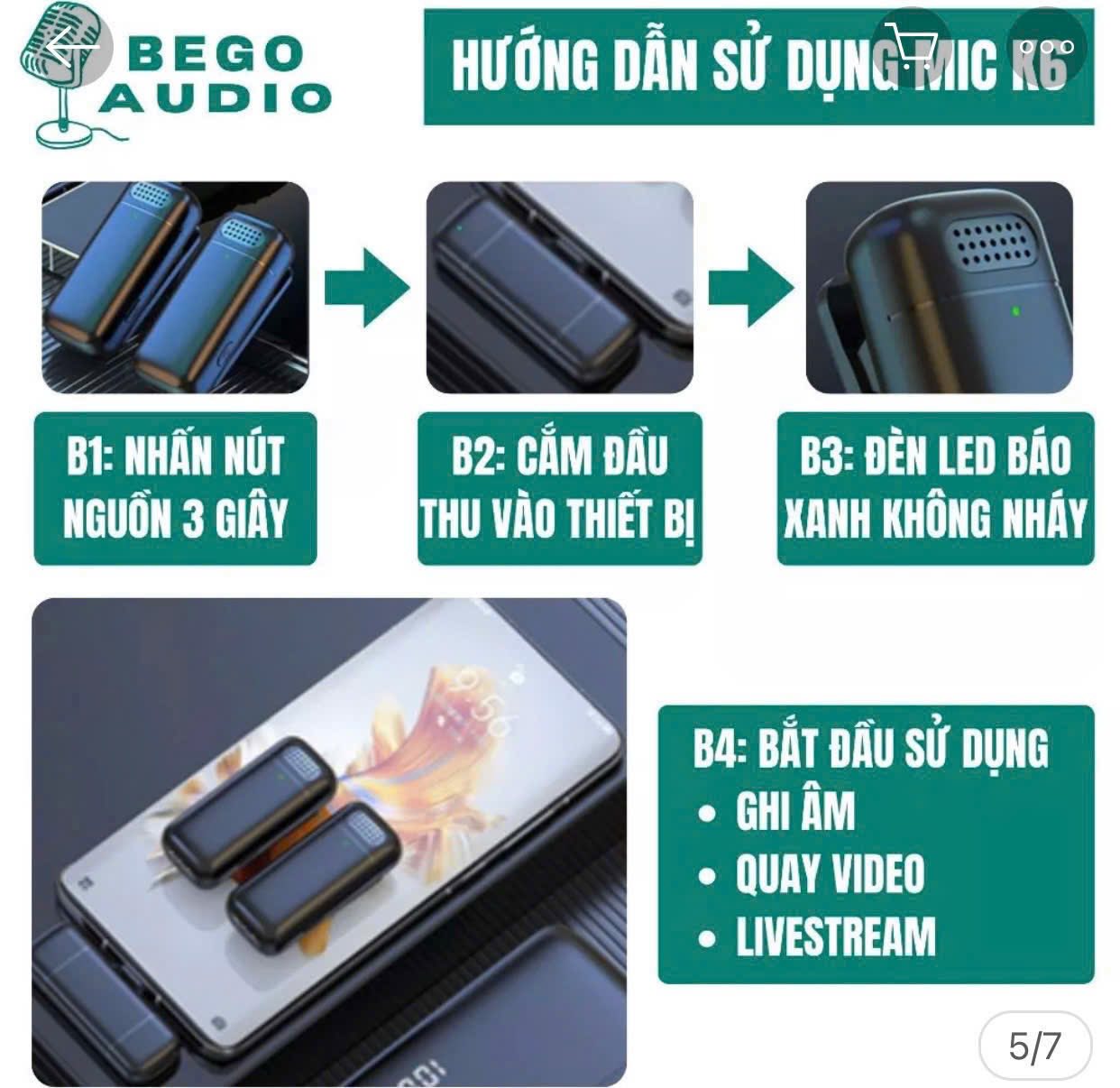 Mic Thu Âm K6 xịn thu âm tốt