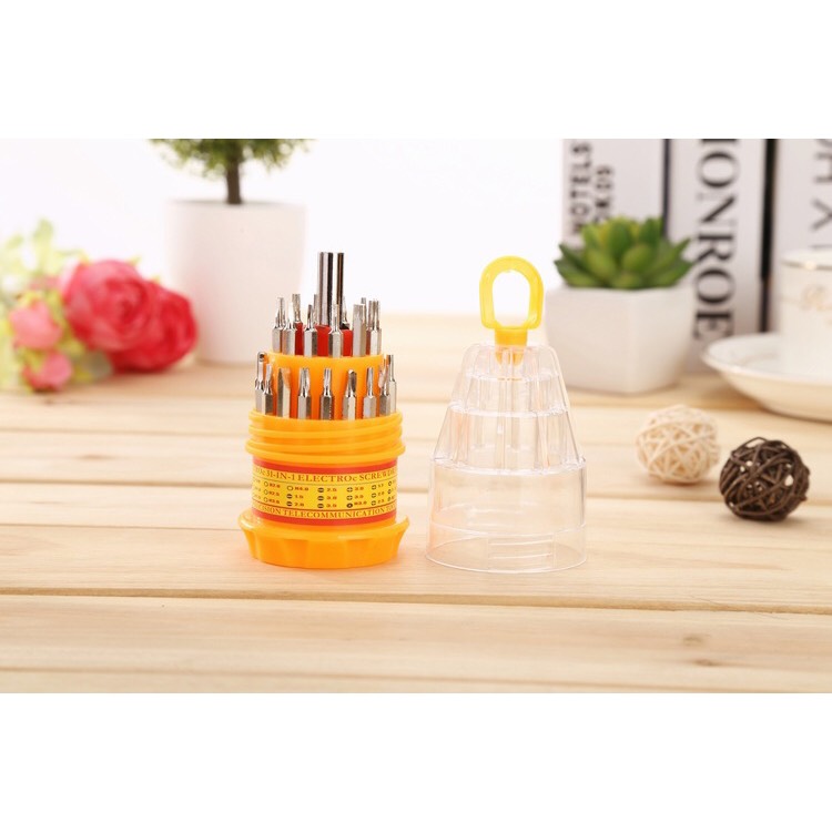 Bộ tua vít tròn 31 đầu tiện dụng
