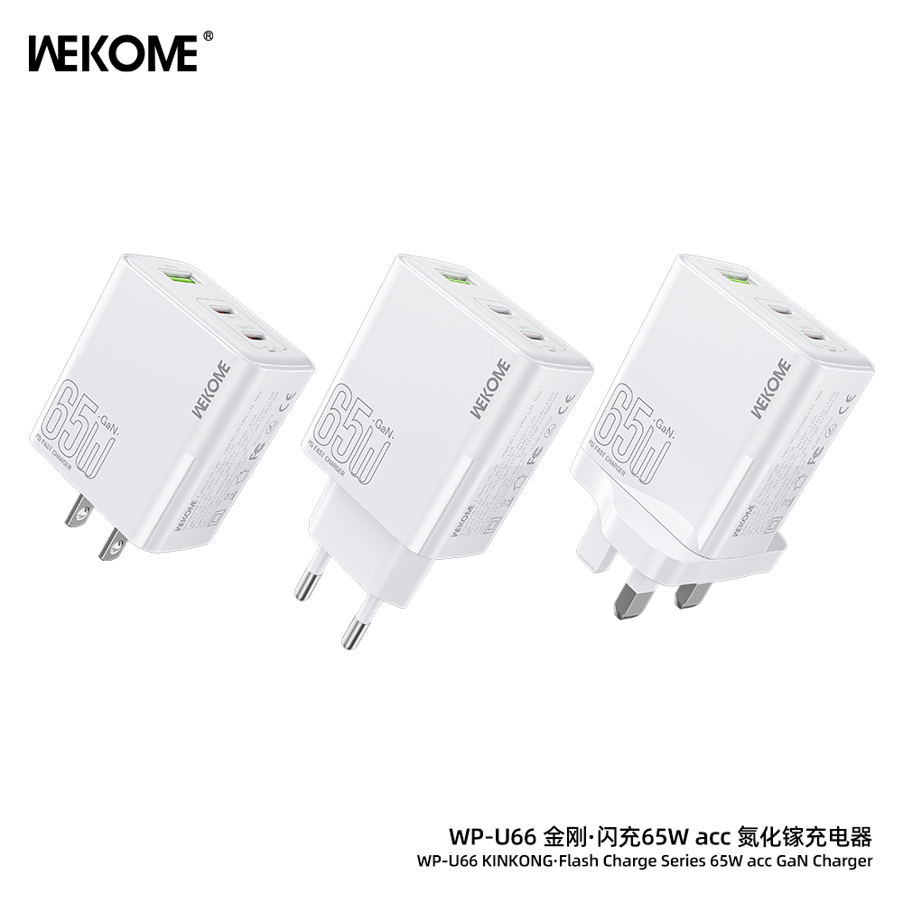 Cốc sạc typeC Wekome WP-U66 65w