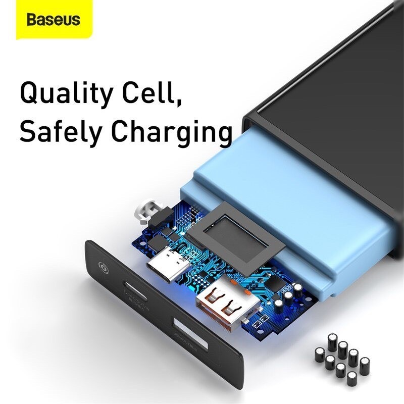 Sạc dự phòng Baseus Super mini digital 22,5w