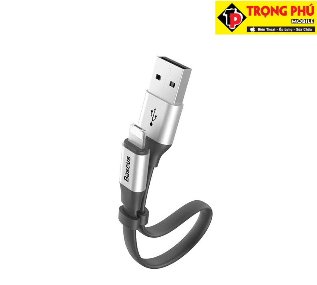 Cáp sạc Usb-Lighting ngắn 23cm Baseus Nimble Portable