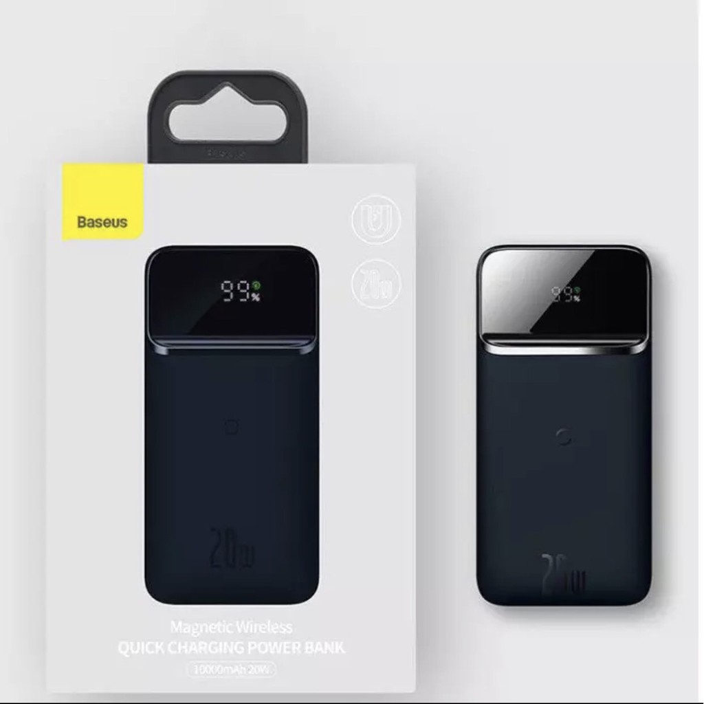 Sạc dự phòng Không Dây Baseus Magnetic Wireless 10000mAh 20W 2022
