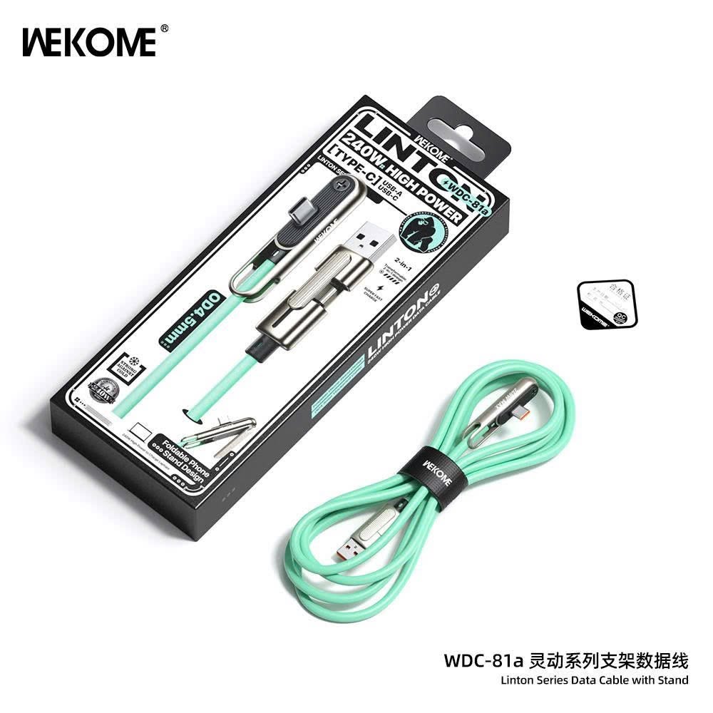 Cáp sạc 4 đầu Wekome 4in1 WDC-81 màu inbox