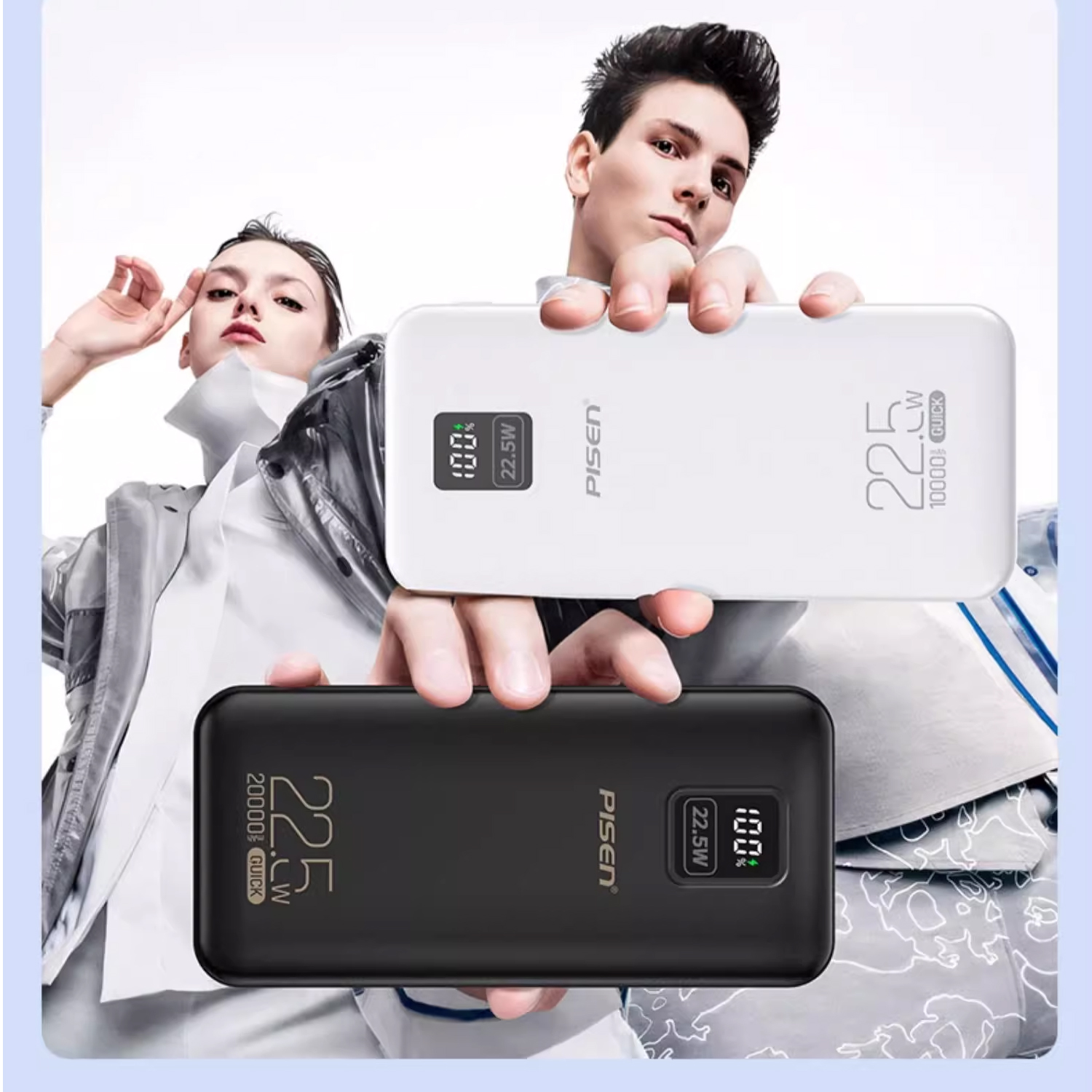 Sạc dự phòng Pisen TP-D194 Power Cube 22.5W 20000mAh