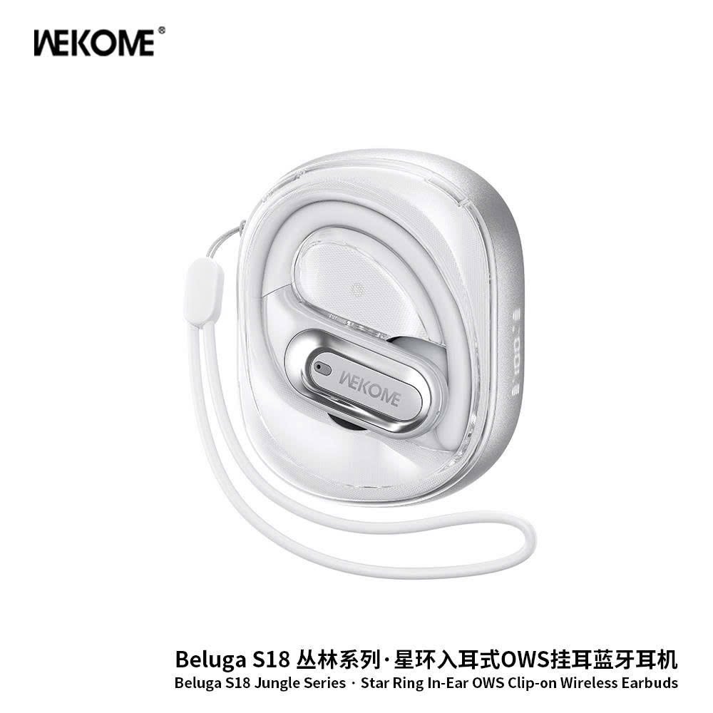 Tai nghe Bluetooth Wekome Beluga S18 móc tai thể thao 1 tai