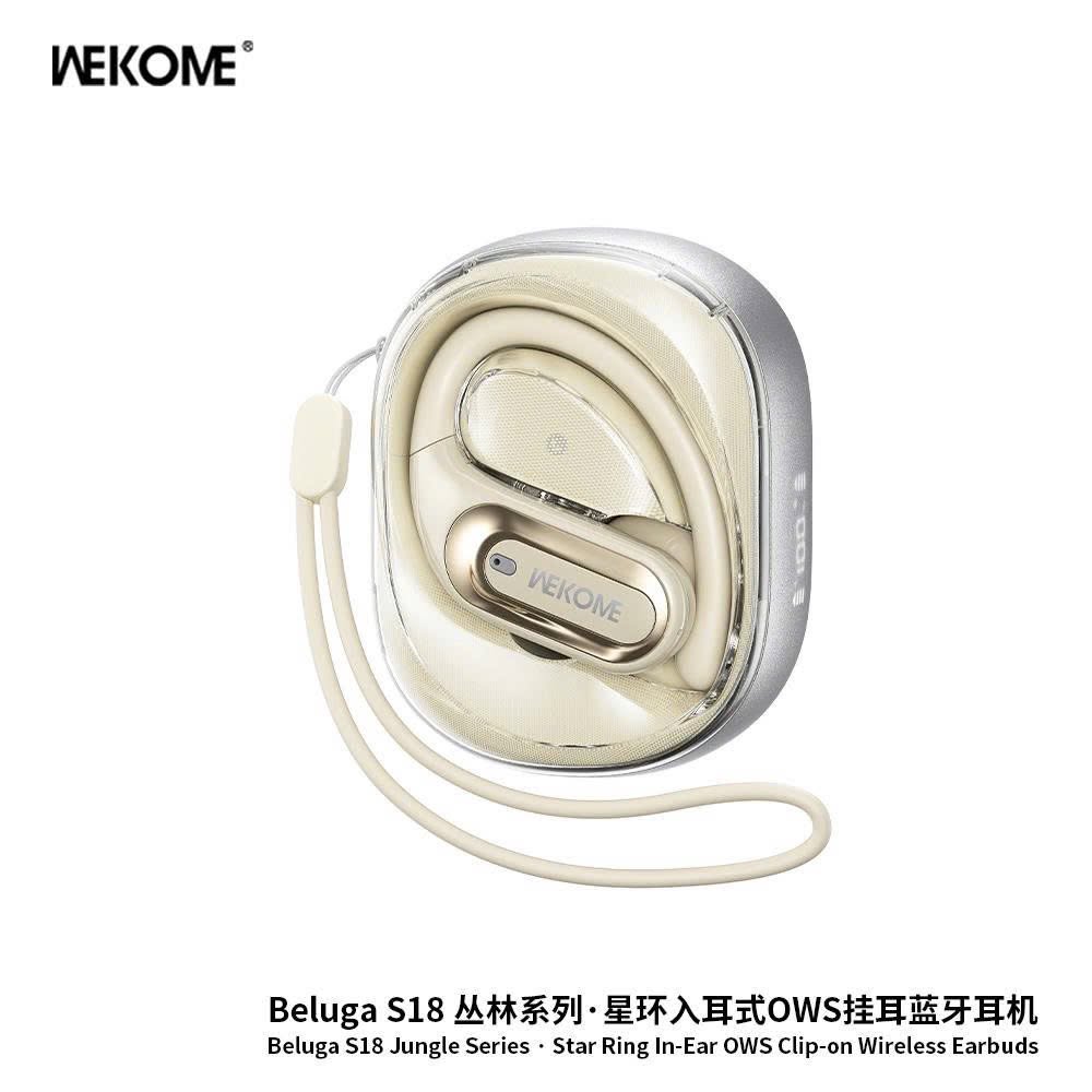 Tai nghe Bluetooth Wekome Beluga S18 móc tai thể thao 1 tai