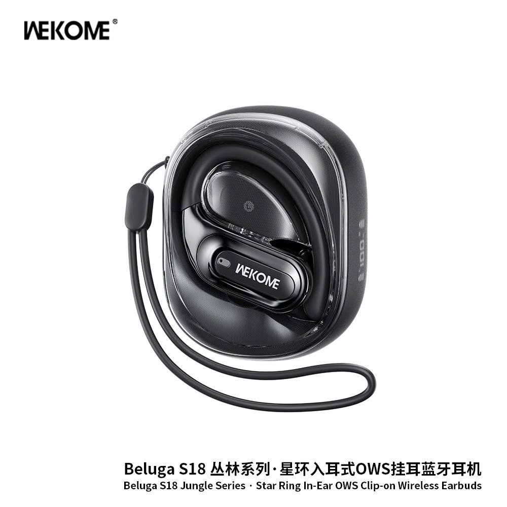 Tai nghe Bluetooth Wekome Beluga S18 móc tai thể thao 1 tai