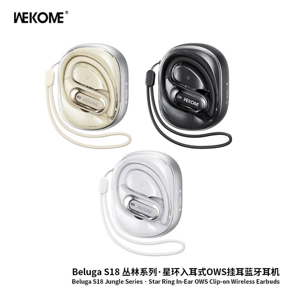 Tai nghe Bluetooth Wekome Beluga S18 móc tai thể thao 1 tai