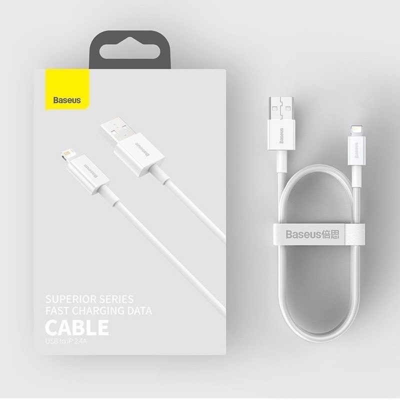 Cáp sạc Usb-Lighting Baseus Superior - 1m