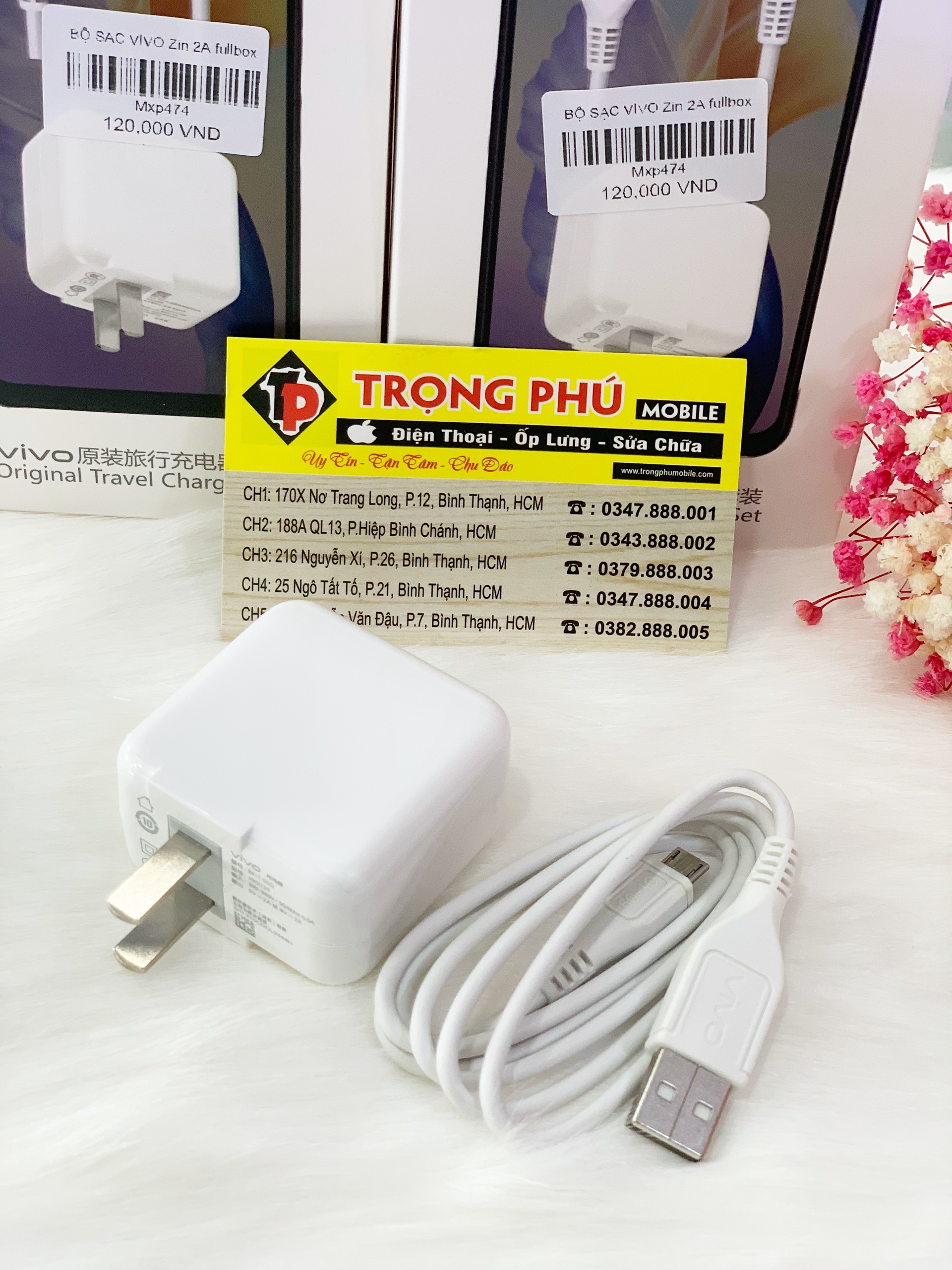 Bộ sạc Usb-Micro VIVO 2A