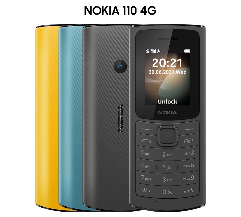 Điện thoại Nokia 110 4G 2023 cũ chính hãng  + pin, sạc