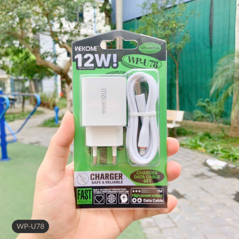Bộ sạc Usb-TypeC Wekome WP-U78 12w