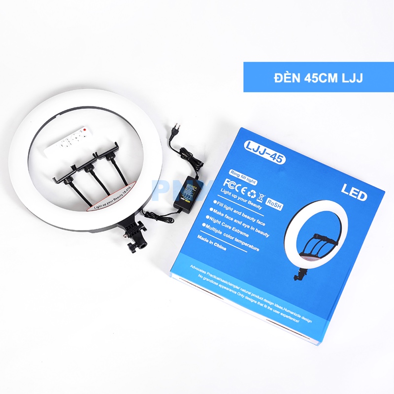Đèn Led Ring Livestream 3 Chân Size 45cm + Chân đứng