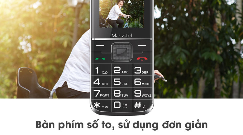Điện thoại MASSTEL FAMI 12 mới fullbox người già