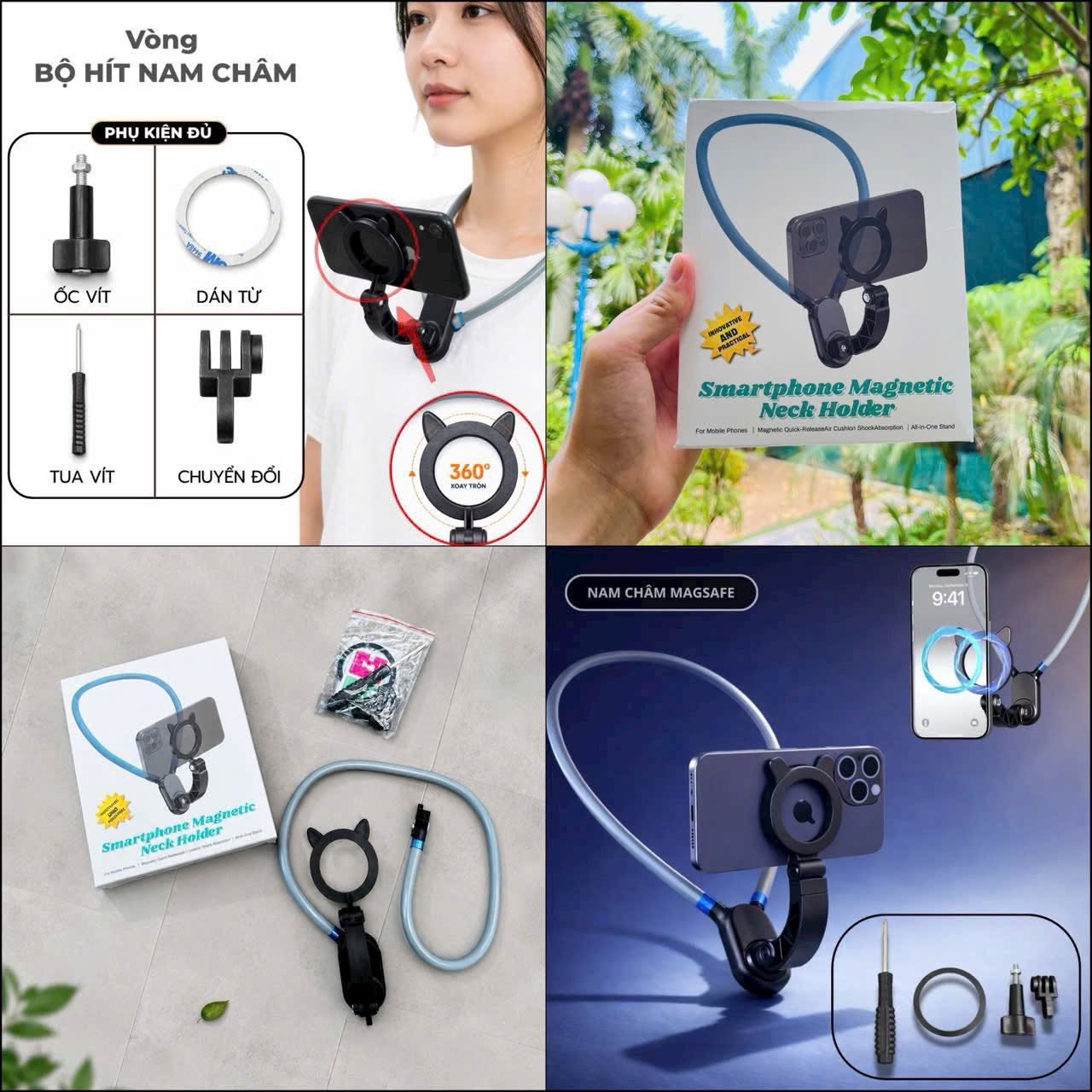Kệ điện thoại giá đỡ quay góc N004
