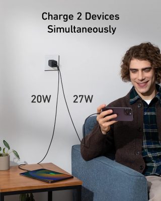 Cốc sạc typeC Anker 523 Charger Nano 3 47W