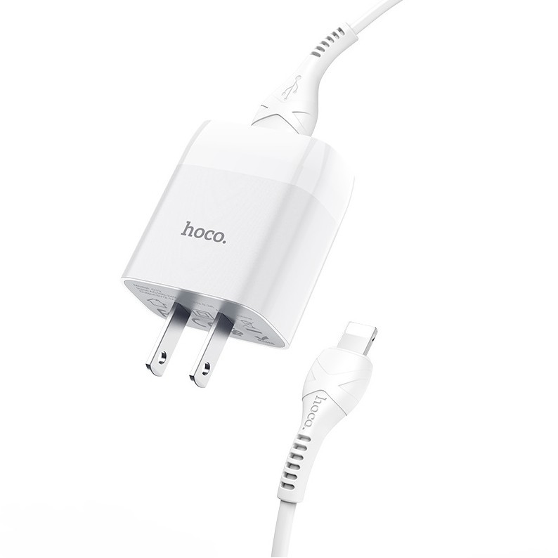 Bộ sạc Usb-Lighting Hoco C72 2.1A