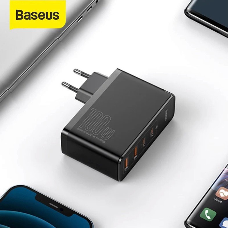 Bộ sạc TypeC-TypeC Baseus Gan2 Pro 100w