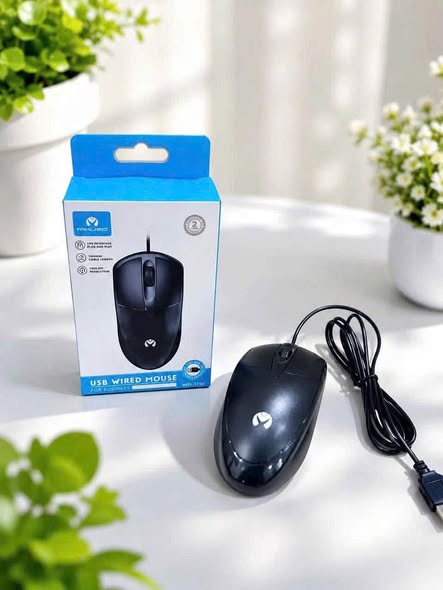 CHUỘT MÁY TÍNH CÓ DÂY MOS-371U đen