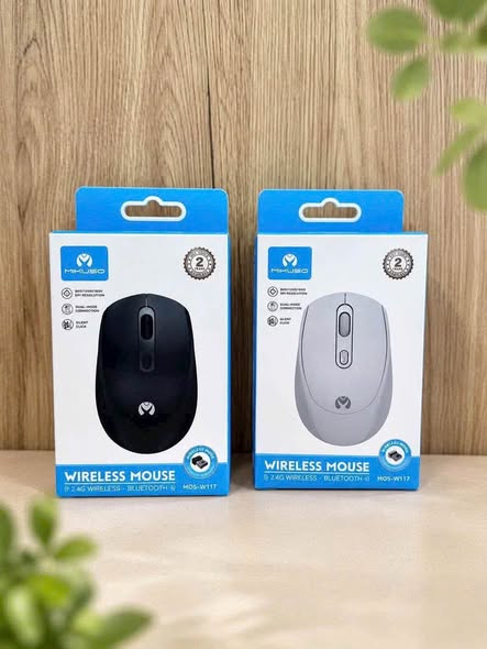 CHUỘT MÁY TÍNH KHÔNG DÂY MOS-W117