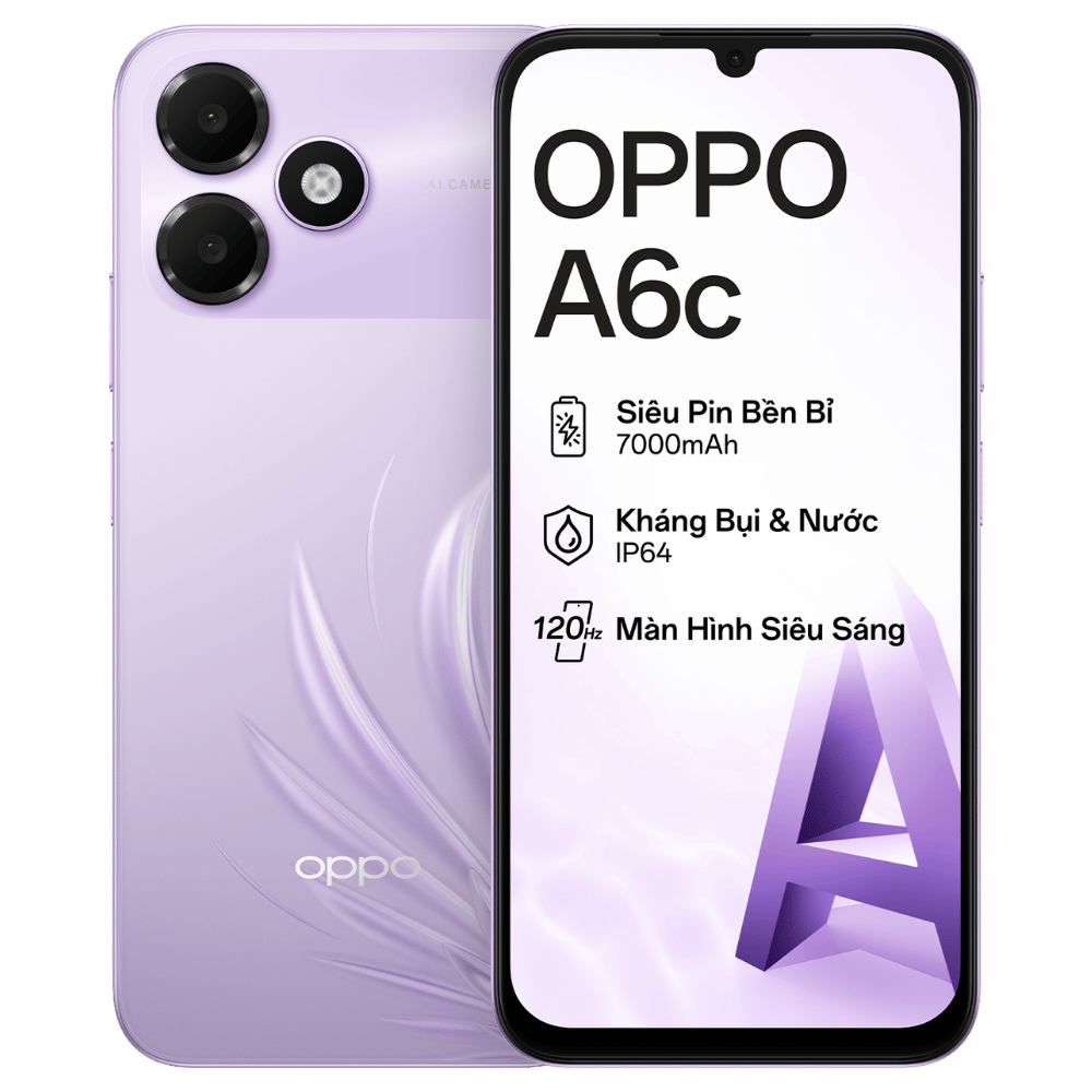 Oppo A6C mới chính hãng