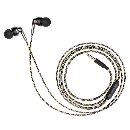 Tai nghe dây Đầu tròn có mic hoco m71
