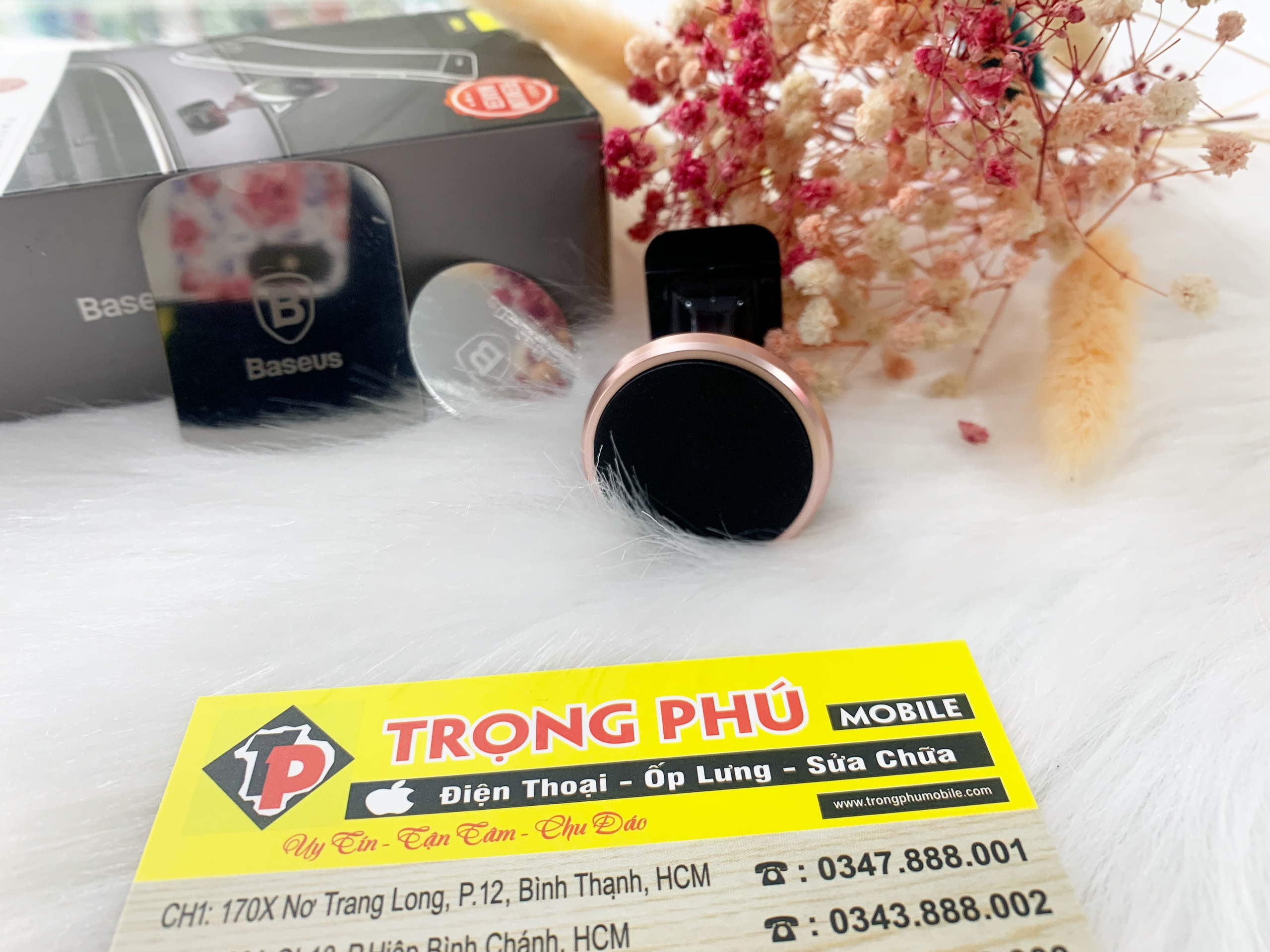 Kệ Baseus Đế hút nam châm retation magnetic mount 360