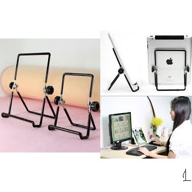 Kệ iPad xếp lớn sắt & gỗ
