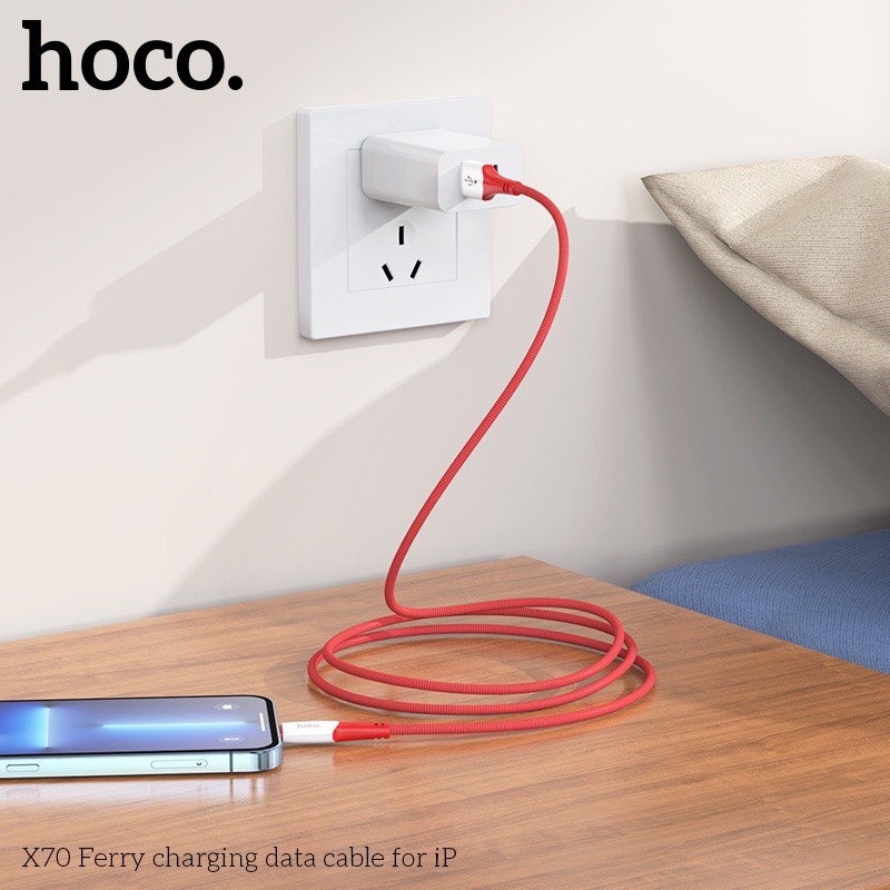 Cáp sạc Usb-Lighting Hoco X70