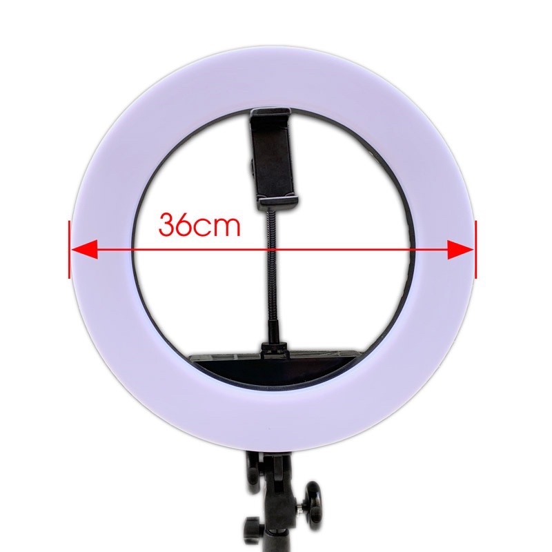 Đèn Led Ring Livestream Size 36cm 3 Chân + Chân đứng