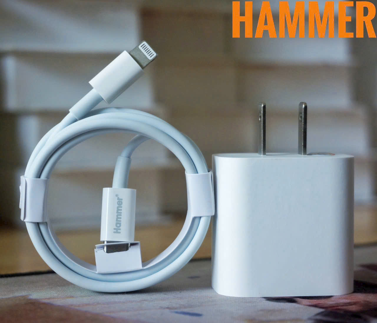 Bộ sạc TypeC-Lighting 20w Hammer H-S13C