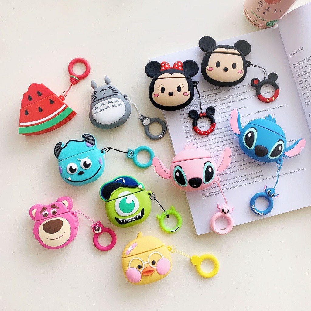 Ốp, Bao đựng Airpod 3 Thú hình nổi