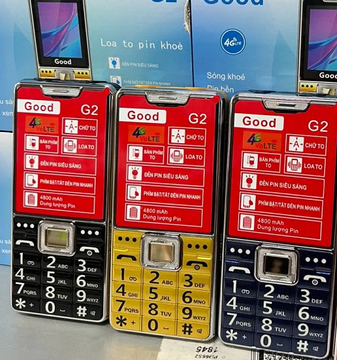 Điện thoại Good G2 4G Chính hãng - Sóng 4G chuẩn