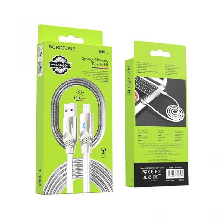 Cáp sạc Usb-Lighting BOROFONE bu12