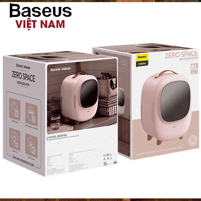 Tủ lạnh Mini Baseus CRBX01-02 dung tích 8 Lít