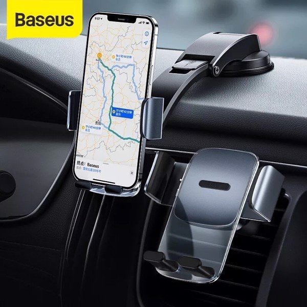 Kệ ô tô đỡ điện thoại Baseus Easy control Pro Clamp