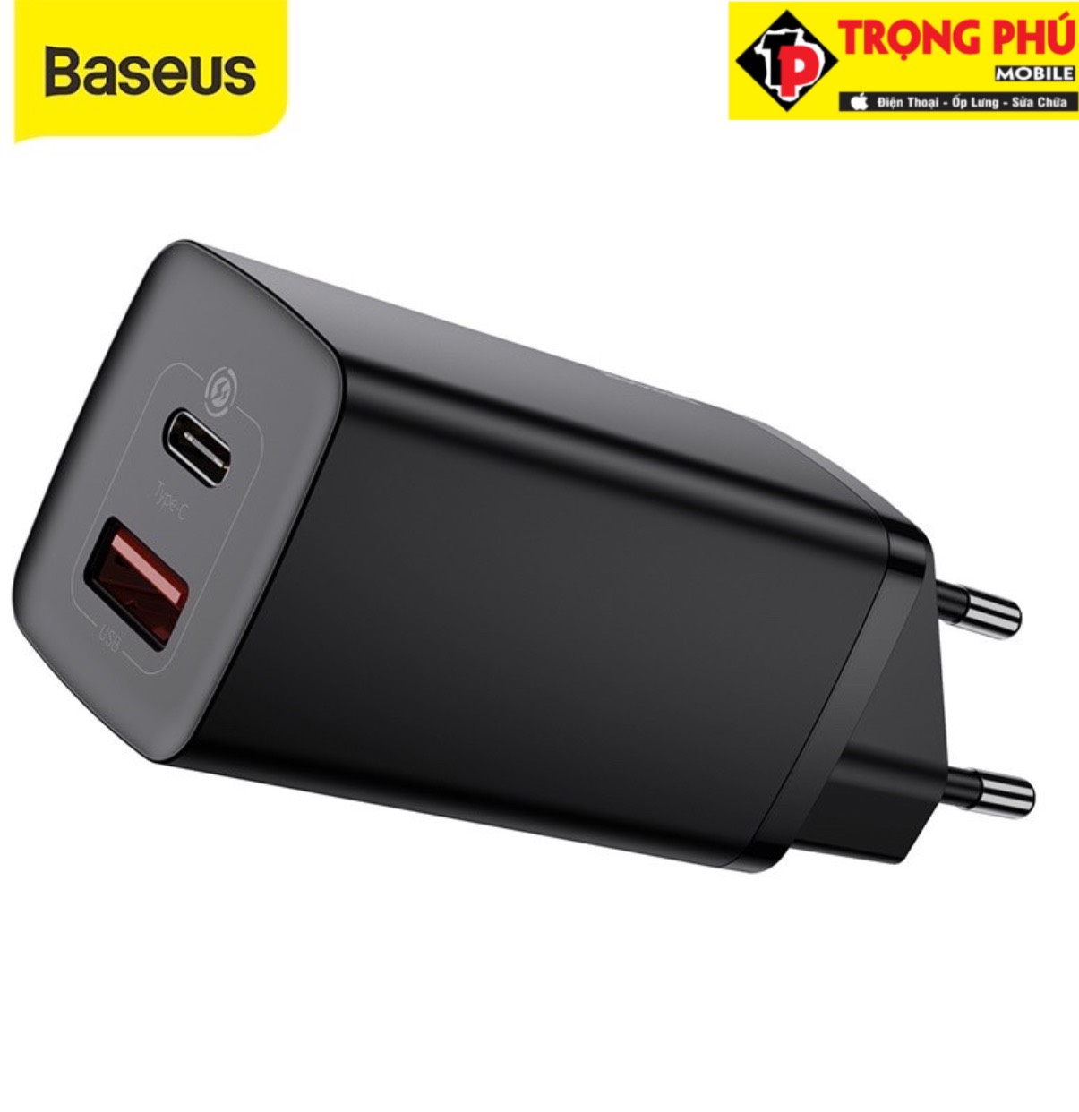 Bộ sạc TypeC-Lighting Baseus GaN2 Quick Charger