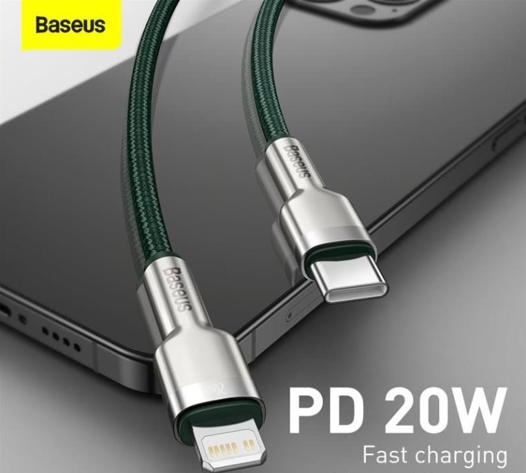 Cáp sạc Usb-Lighting Baseus Metal