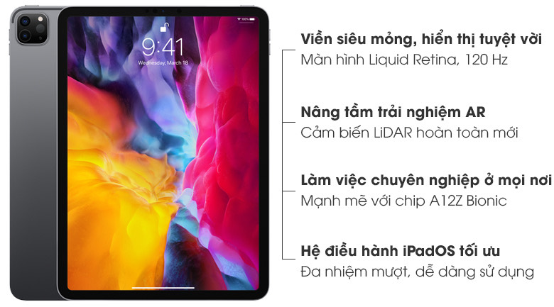 Ipad pro 2020 11' mới new fullbox