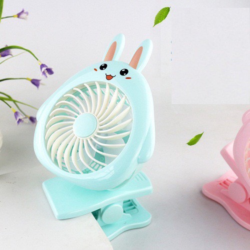 Quạt mini Kẹp bàn hình thú Q5