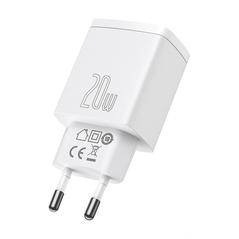 Cốc sạc TypeC Nhanh Baseus 2 cổng 20W Baseus Compact