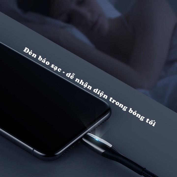 Cáp sạc Usb-Lighting Baseus Horizontal