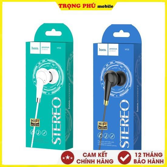 Tai nghe dây Đầu tròn Hoco M58