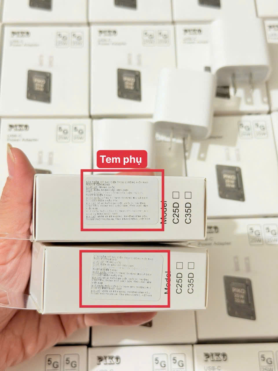 Cốc sạc typeC Piko 35w cho ip17