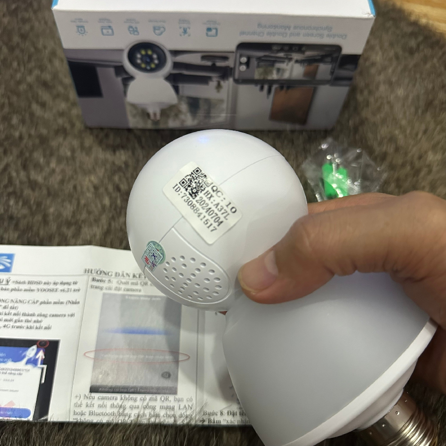 Camera Ip Yoosee HL311 Siêu Sáng đàm Thạm 2 Chiều đuôi đèn