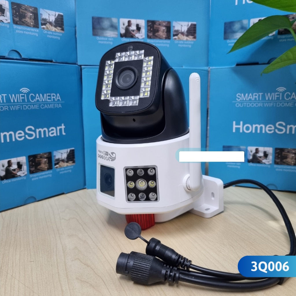 Camera ip 3 màn hình yoosee 3Q006 báo nhấp nháy